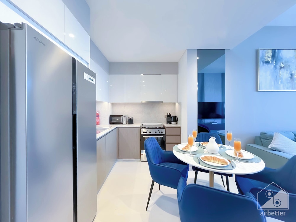 Luxury Burj Royale Apt balcony & Breathtaking View