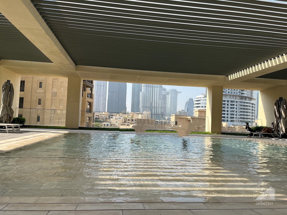 Luxury Burj Royale Apt balcony & Breathtaking View