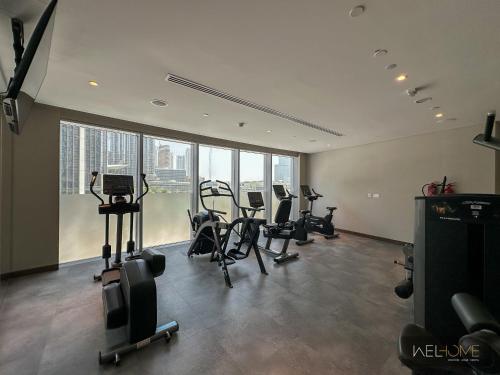 WelHome - Luxury Apartment Facing Burj Khalifa With Terrace