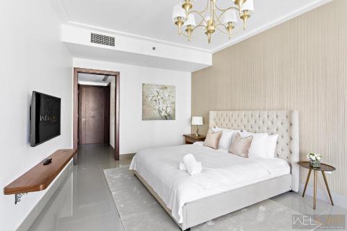 WelHome - Luxury Apartment Facing Burj Khalifa With Terrace